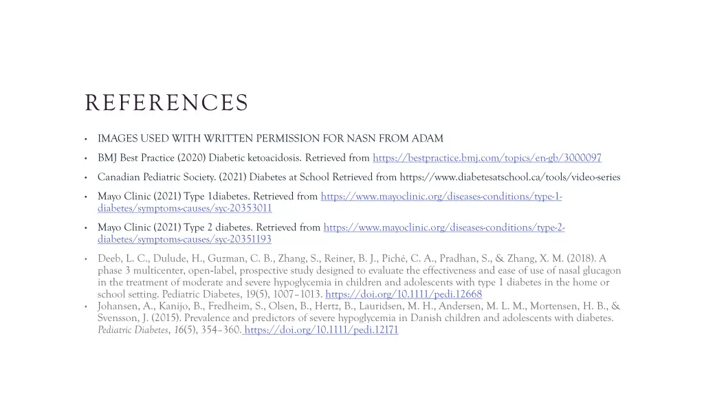 references