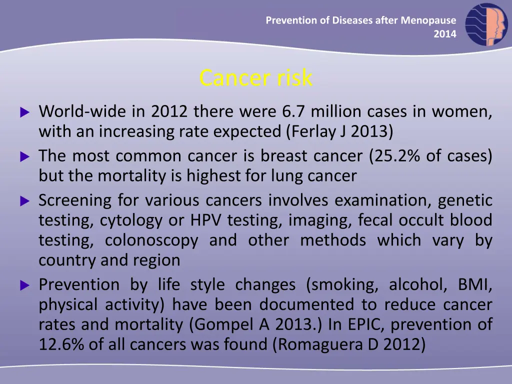 oncology in midlife and beyond prevention 10