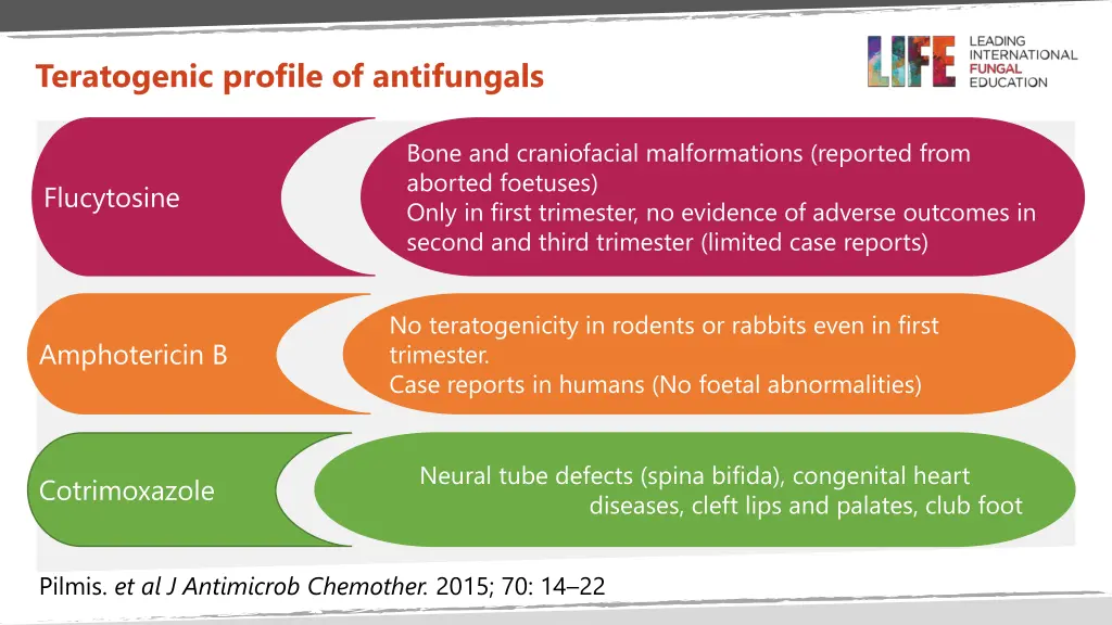 teratogenic profile of antifungals 2