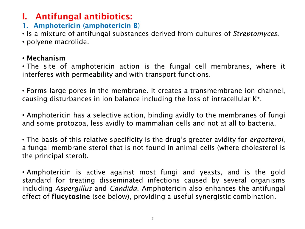 i 1 amphotericin amphotericin b is a mixture