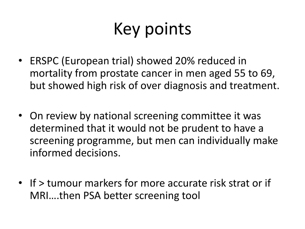 key points 1