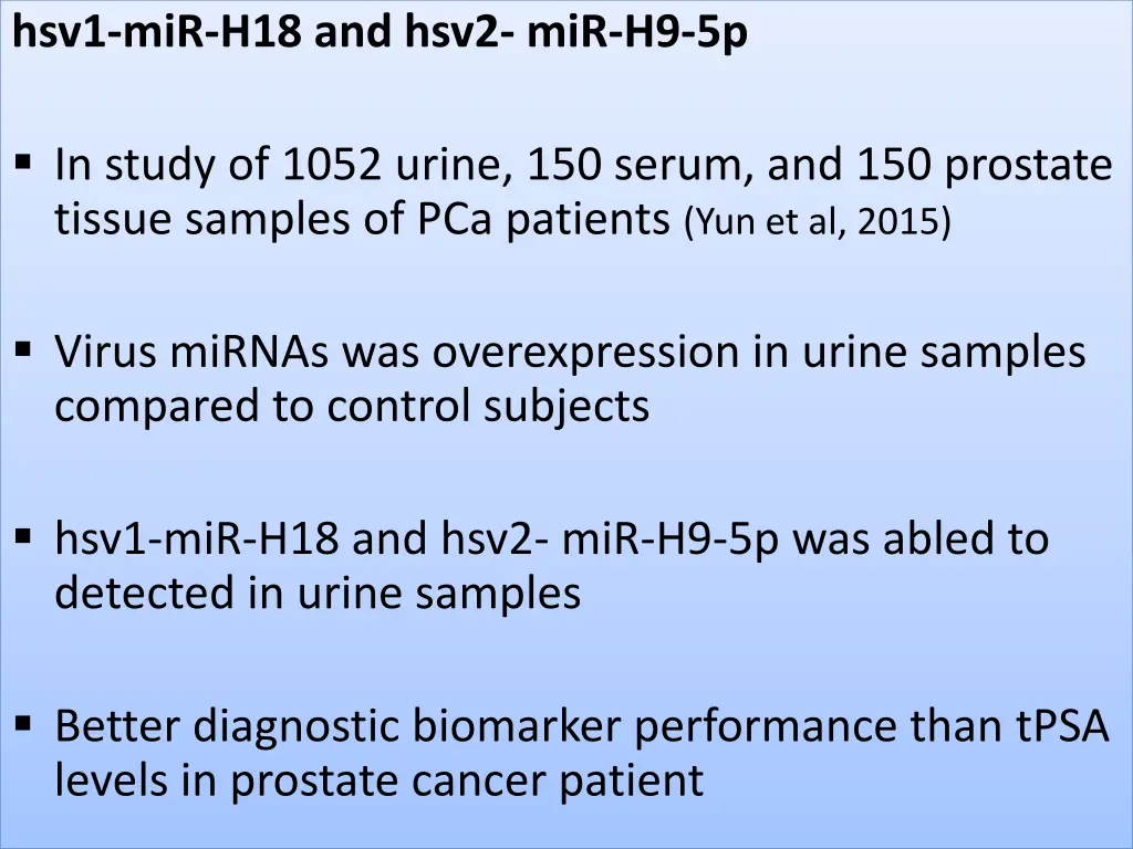 hsv1 mir h18 and hsv2 mir h9 5p