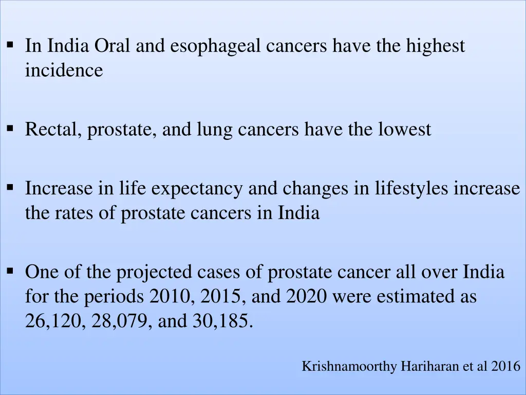 in india oral and esophageal cancers have