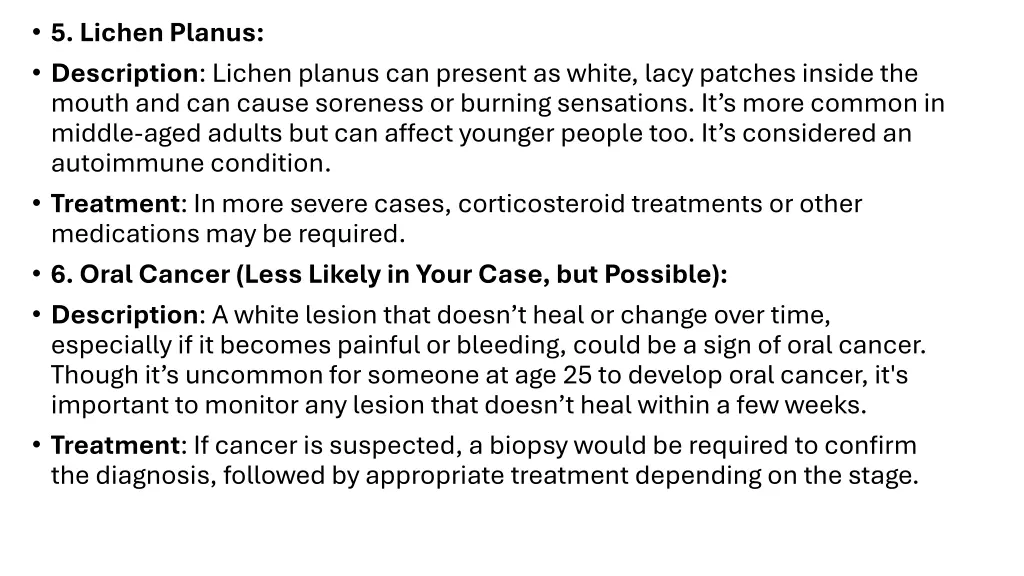 5 lichen planus description lichen planus
