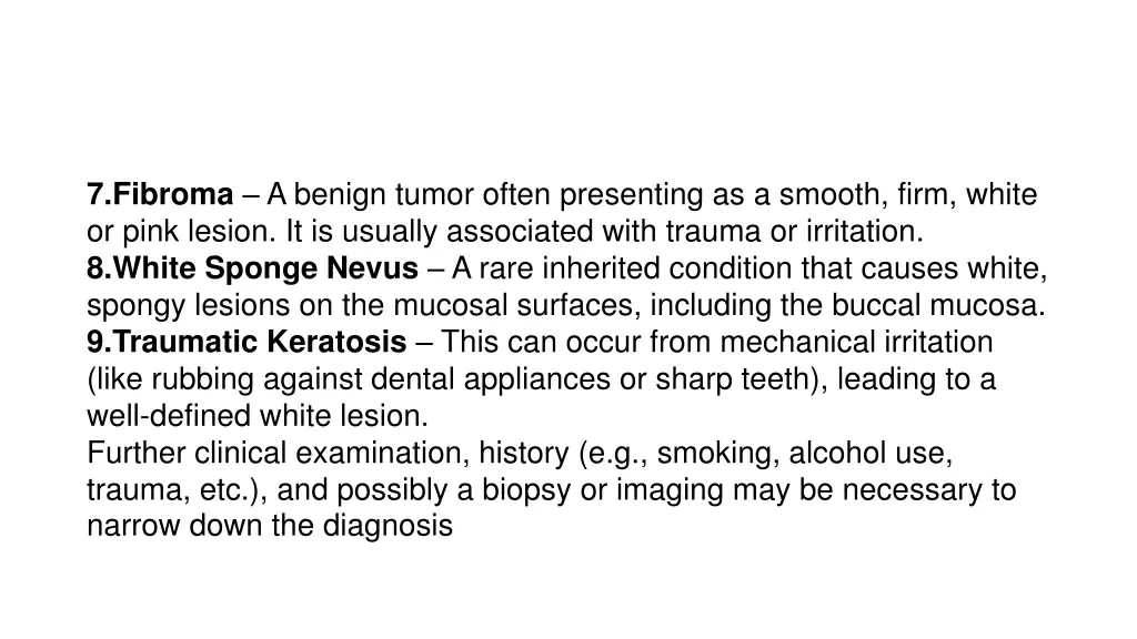 7 fibroma a benign tumor often presenting