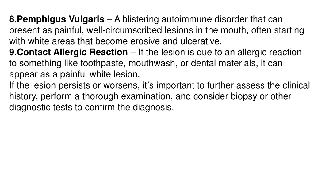 8 pemphigus vulgaris a blistering autoimmune