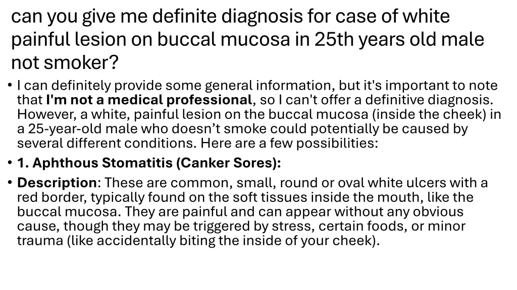 can you give me definite diagnosis for case