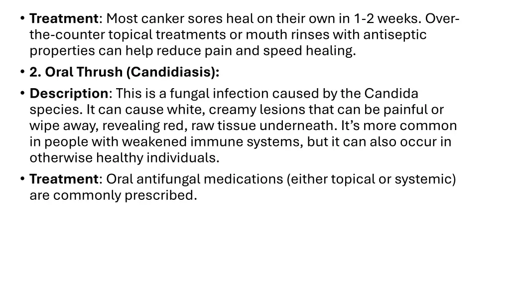 treatment most canker sores heal on their