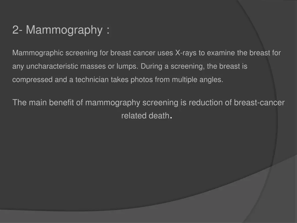 2 mammography
