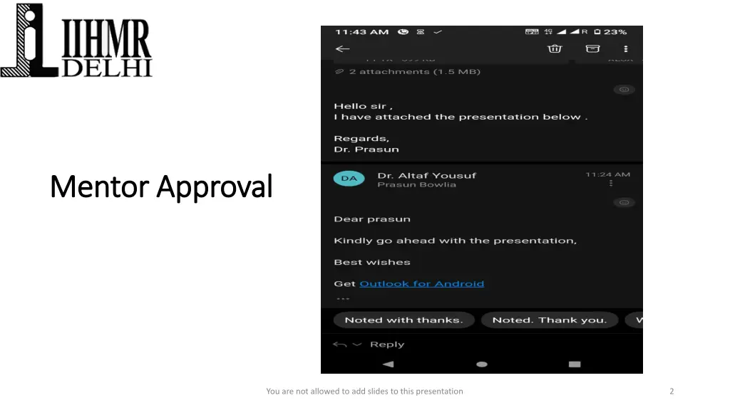 mentor approval mentor approval