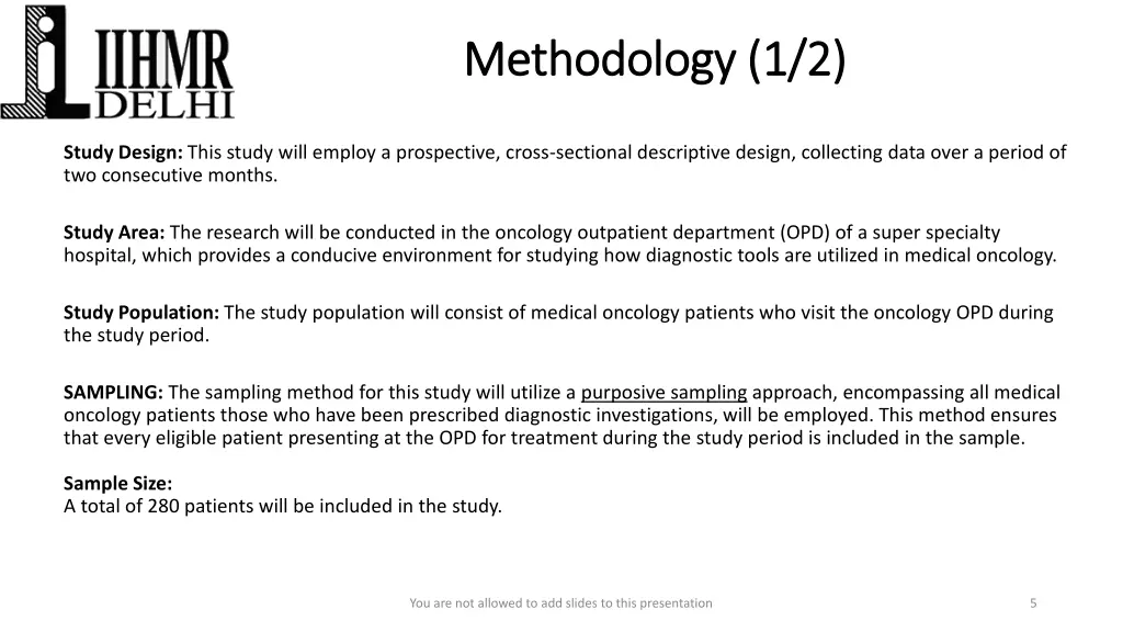 methodology 1 2 methodology 1 2
