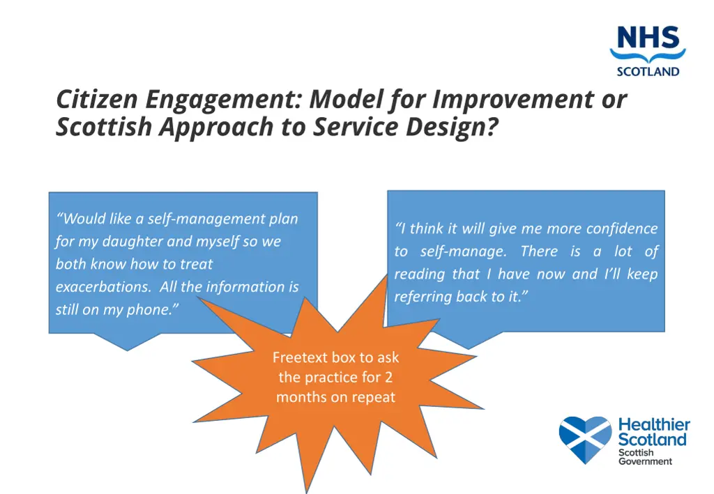 citizen engagement model for improvement