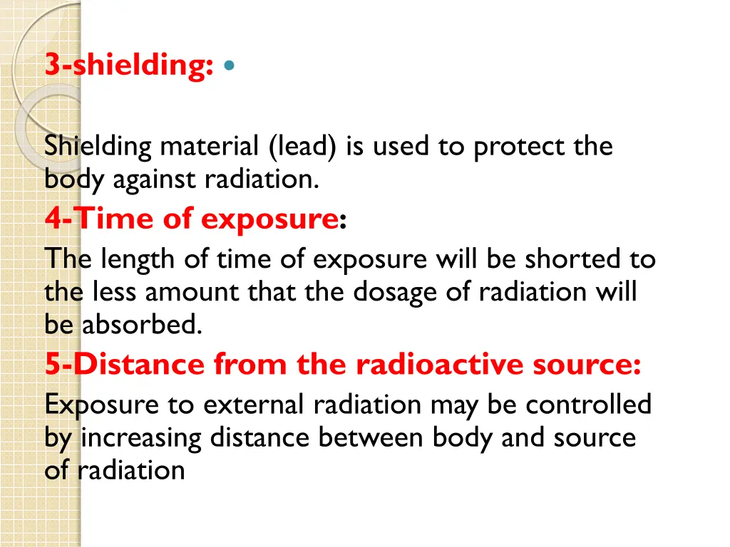 3 shielding