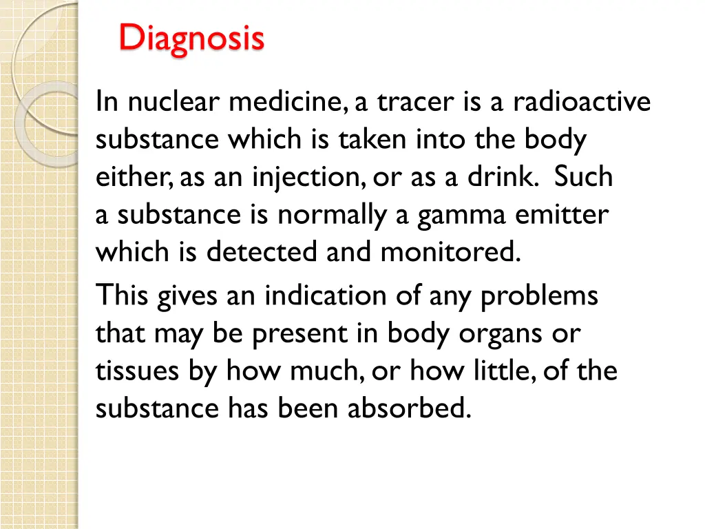 diagnosis