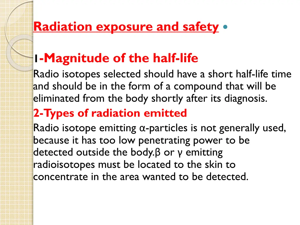 radiation exposure and safety