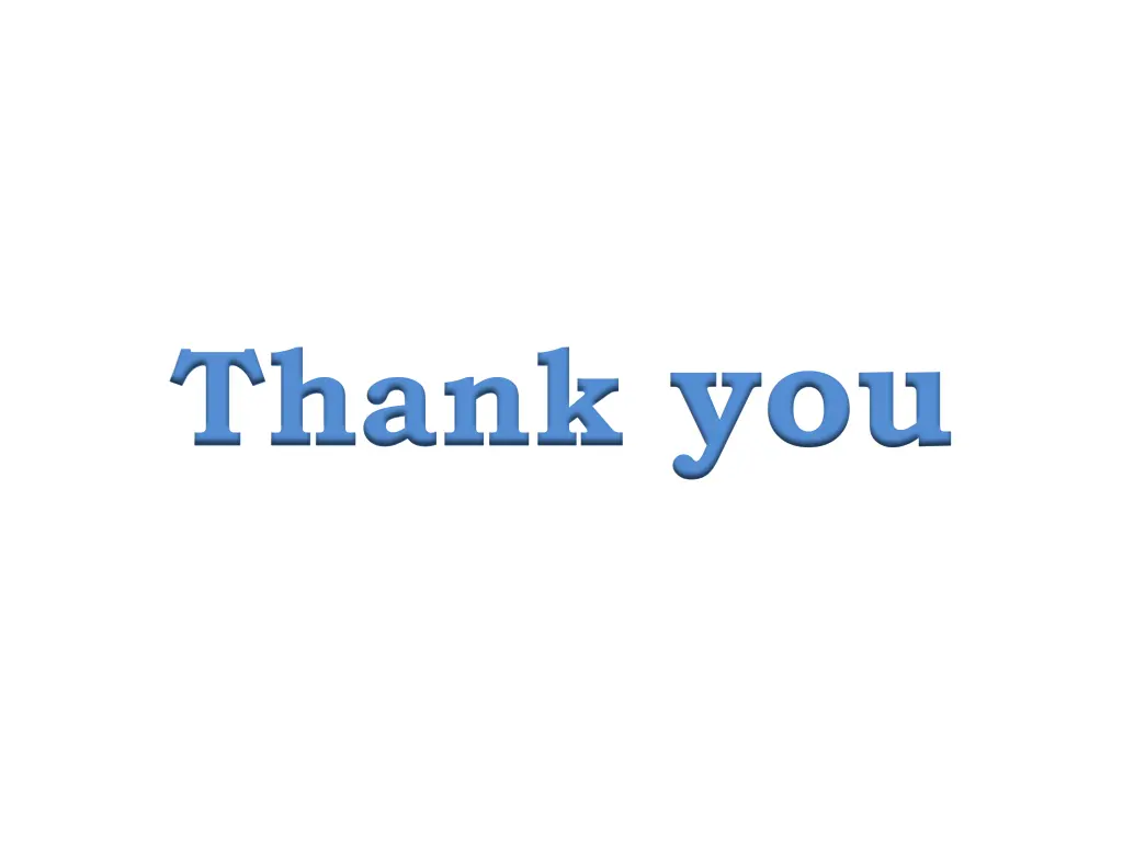 thank you