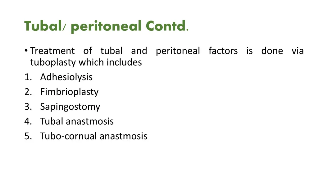 tubal peritoneal contd 1