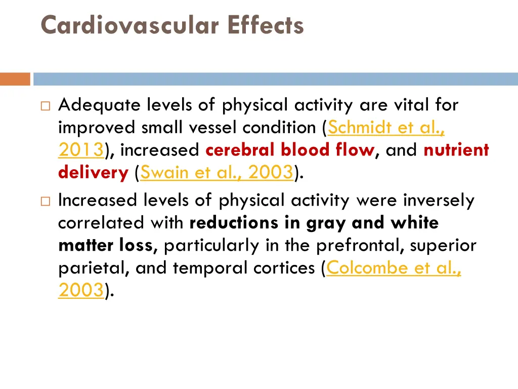 cardiovascular effects