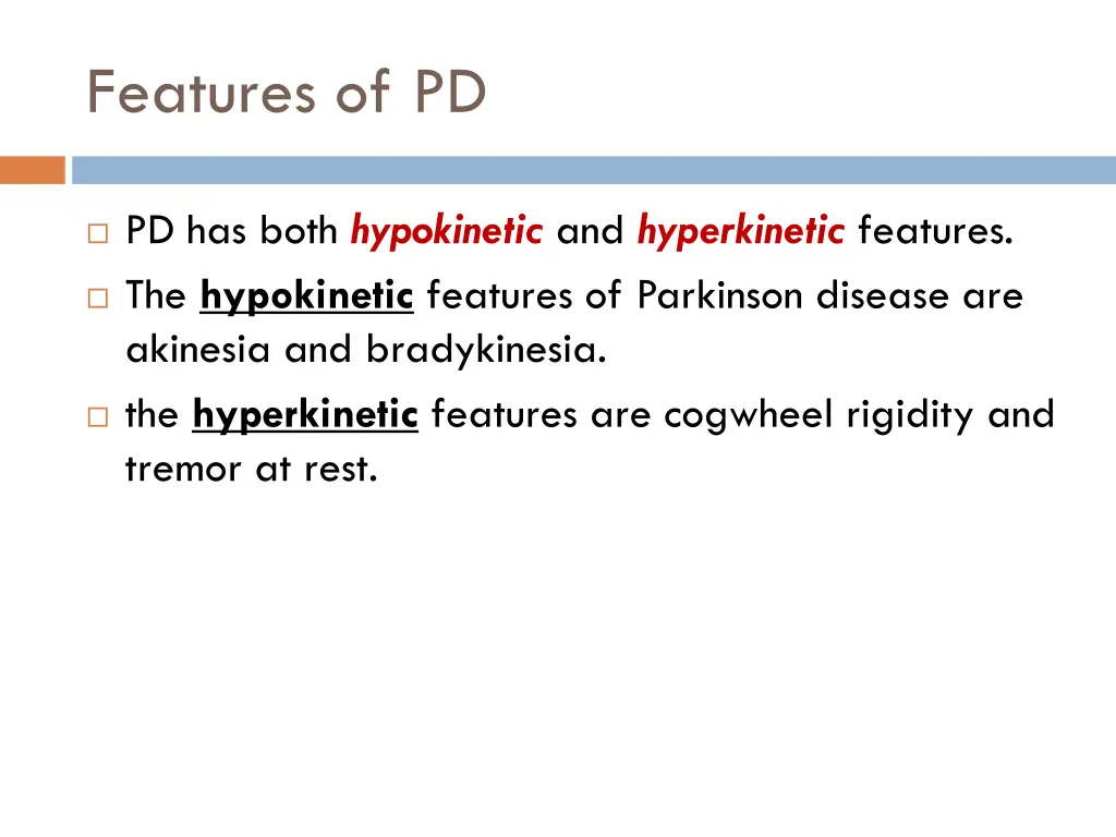 features of pd