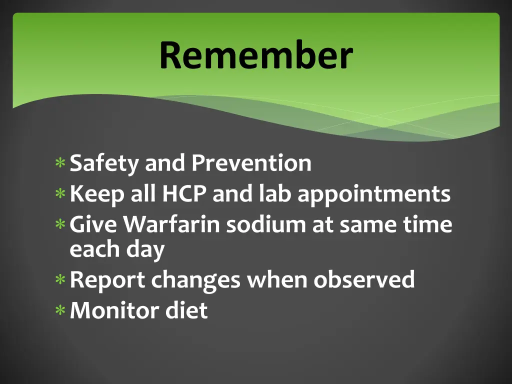 remember