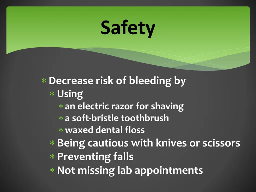 safety