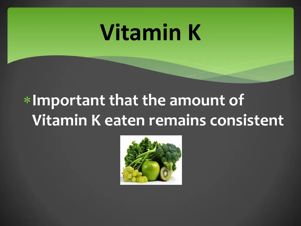 vitamin k