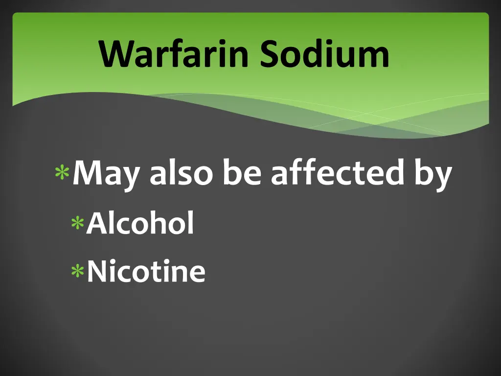 warfarin sodium 3