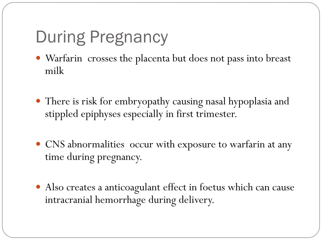 during pregnancy