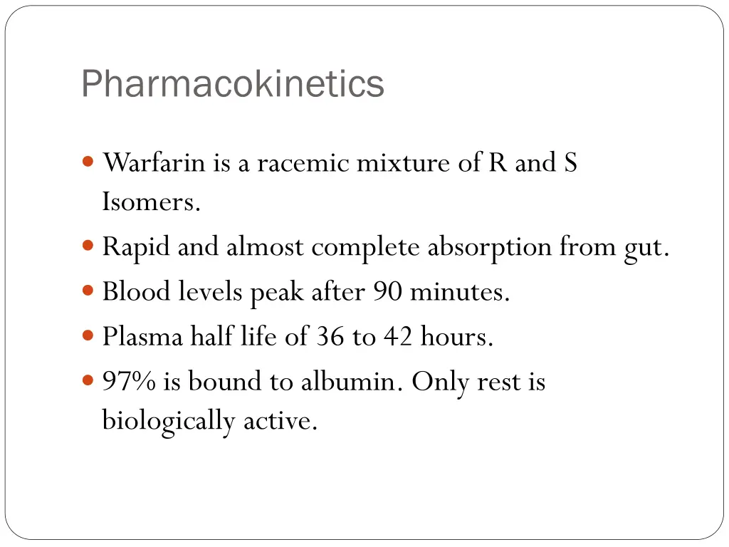 pharmacokinetics