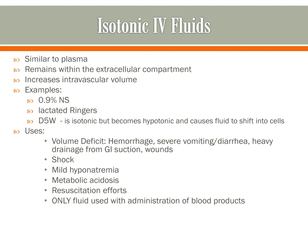 isotonic iv fluids