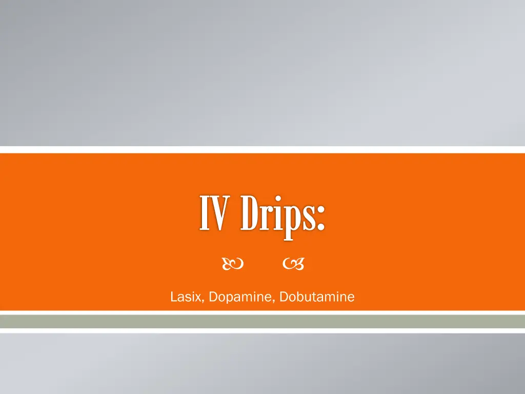 iv drips