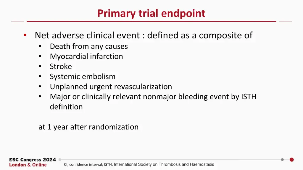 primary trial endpoint