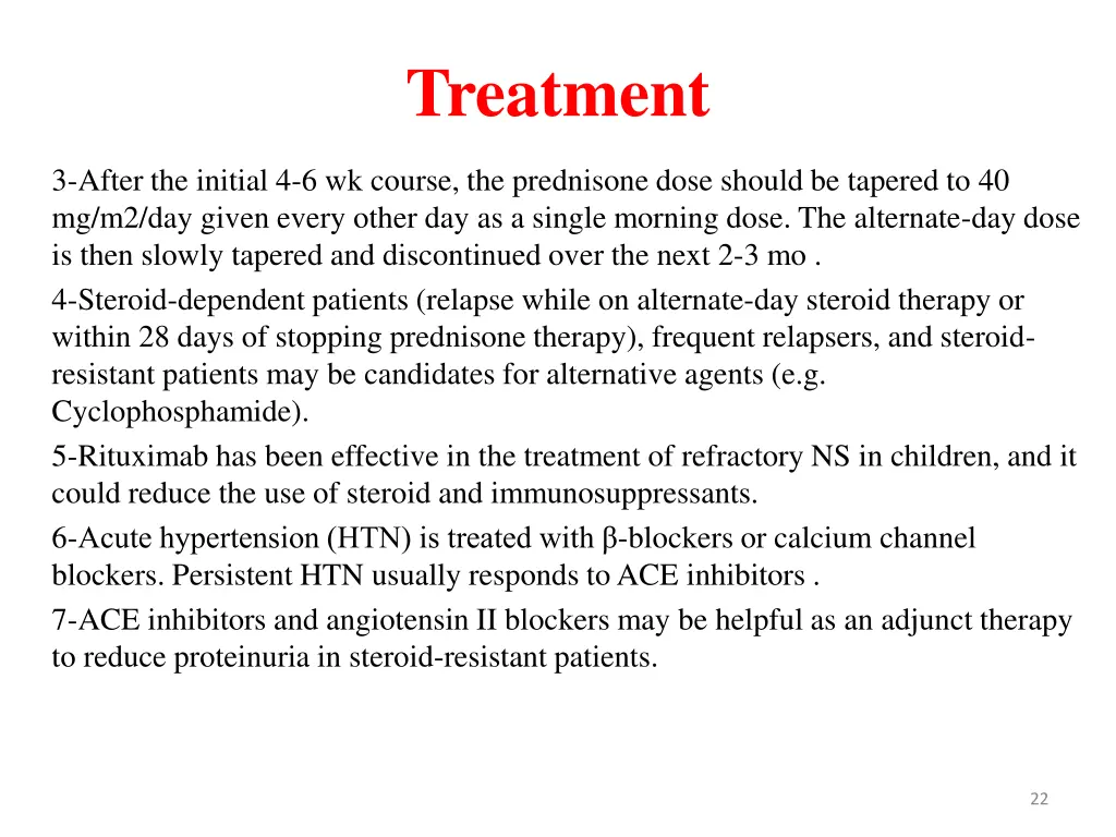 treatment