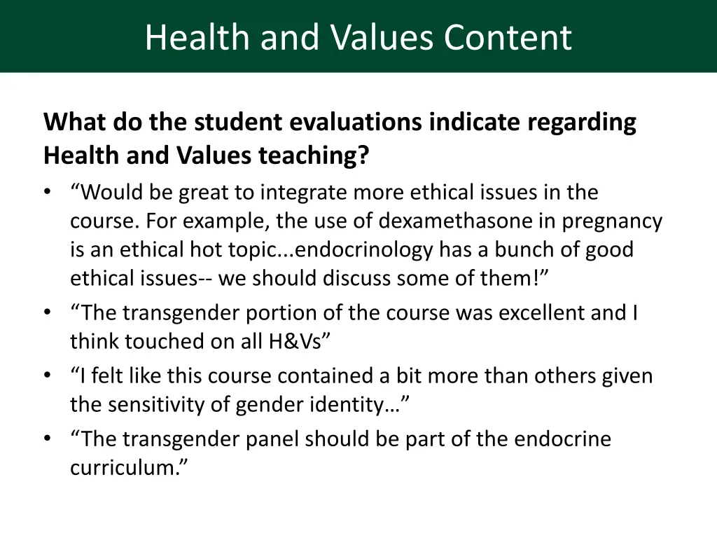 health and values content 2