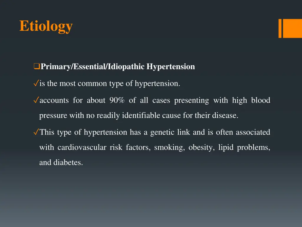 etiology