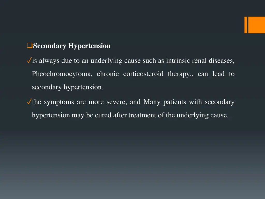secondary hypertension