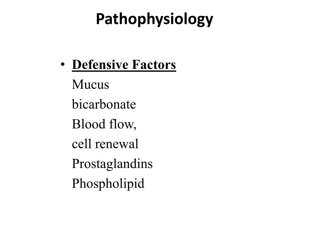 pathophysiology 1