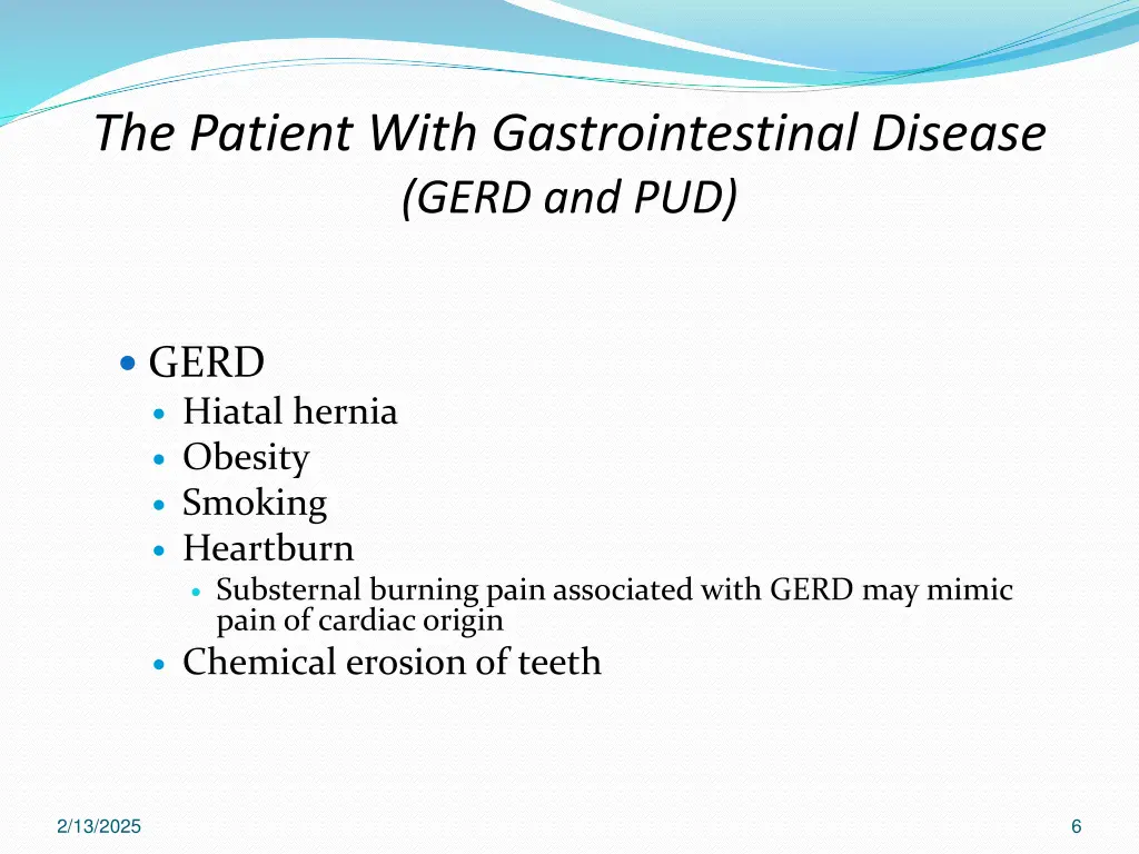 the patient with gastrointestinal disease gerd 2