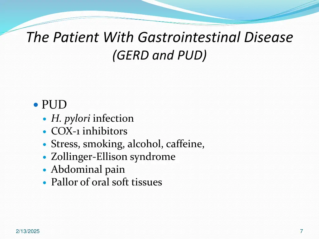 the patient with gastrointestinal disease gerd 3