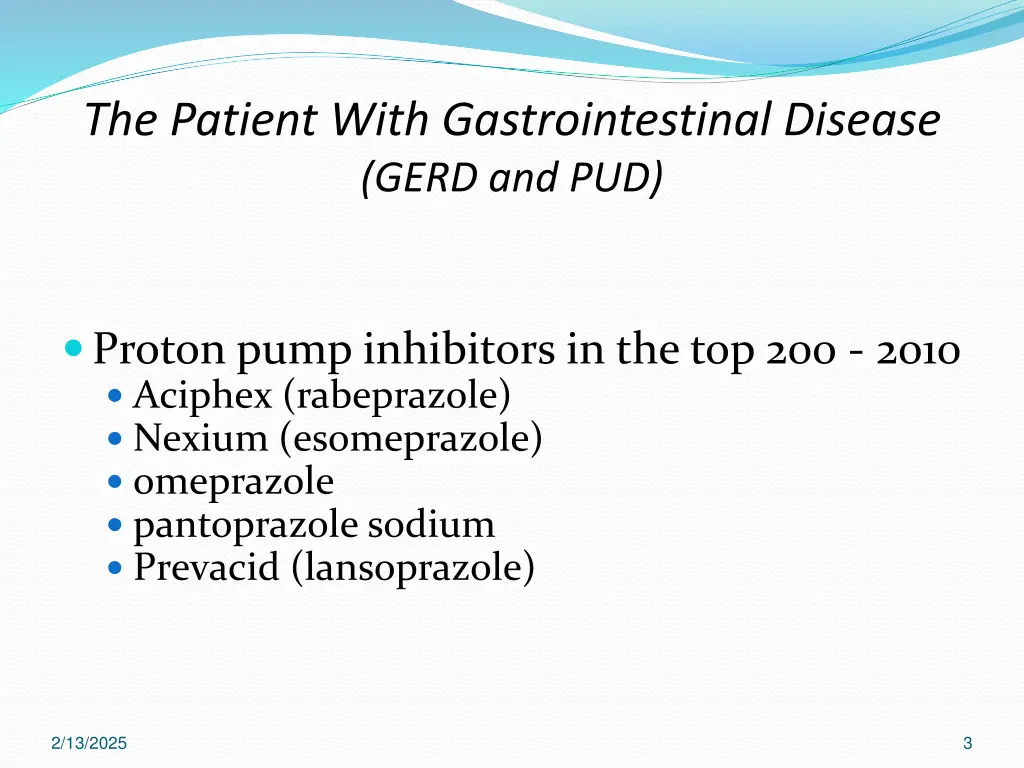 the patient with gastrointestinal disease gerd