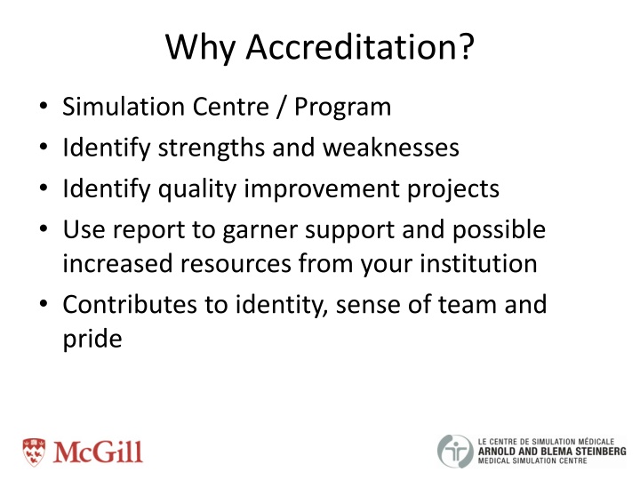 why accreditation
