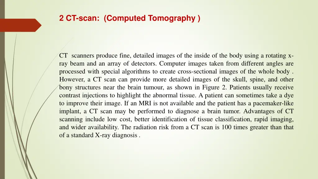 2 ct scan computed tomography