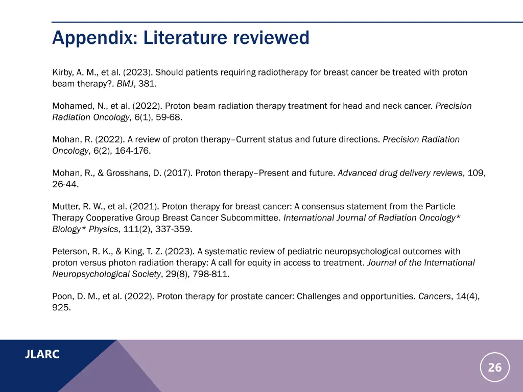 appendix literature reviewed 1