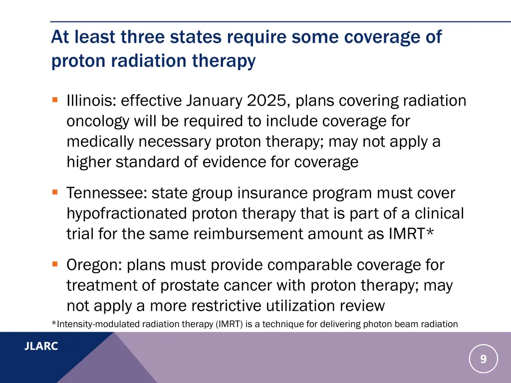 at least three states require some coverage