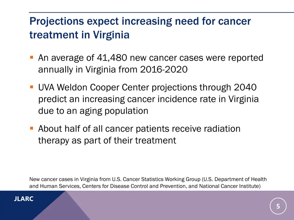 projections expect increasing need for cancer