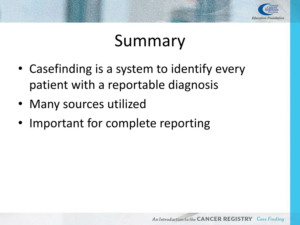 summary