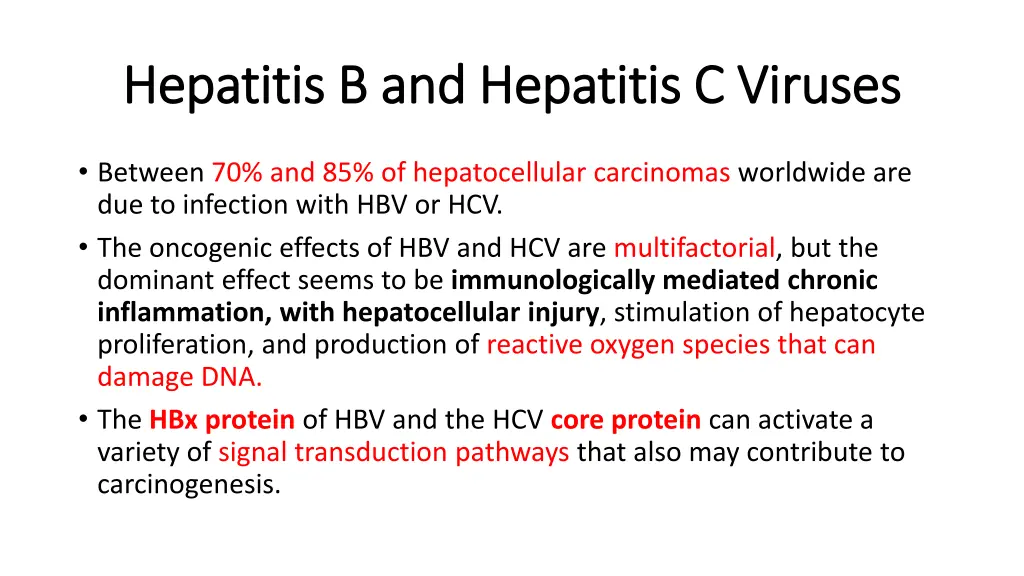 hepatitis b and hepatitis c viruses hepatitis