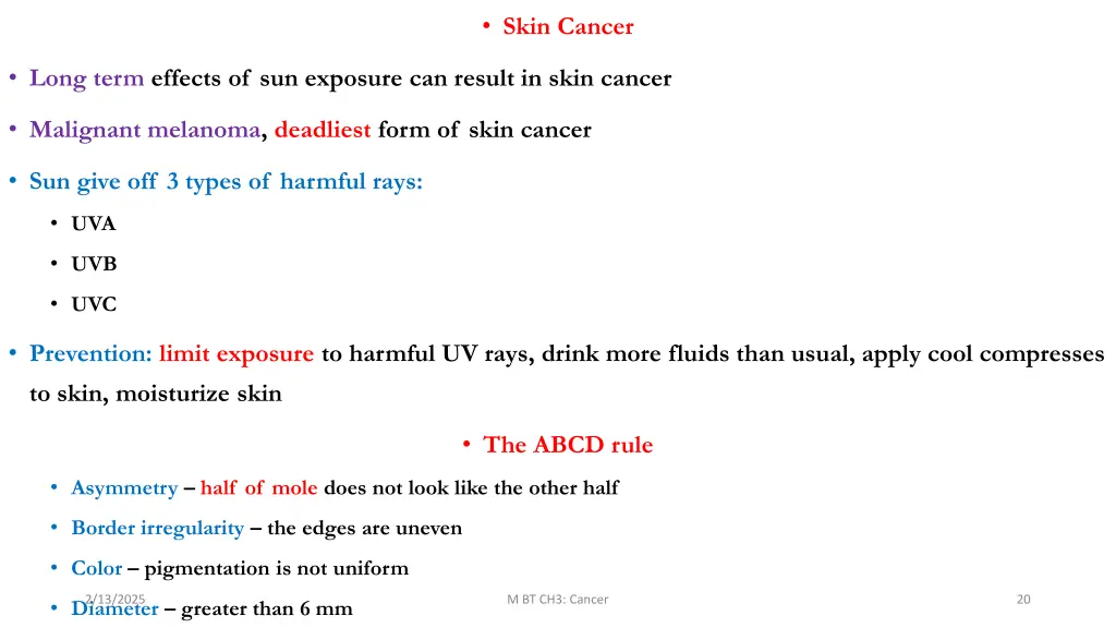 skin cancer