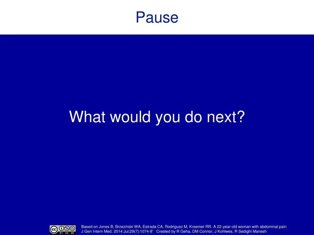 pause 3