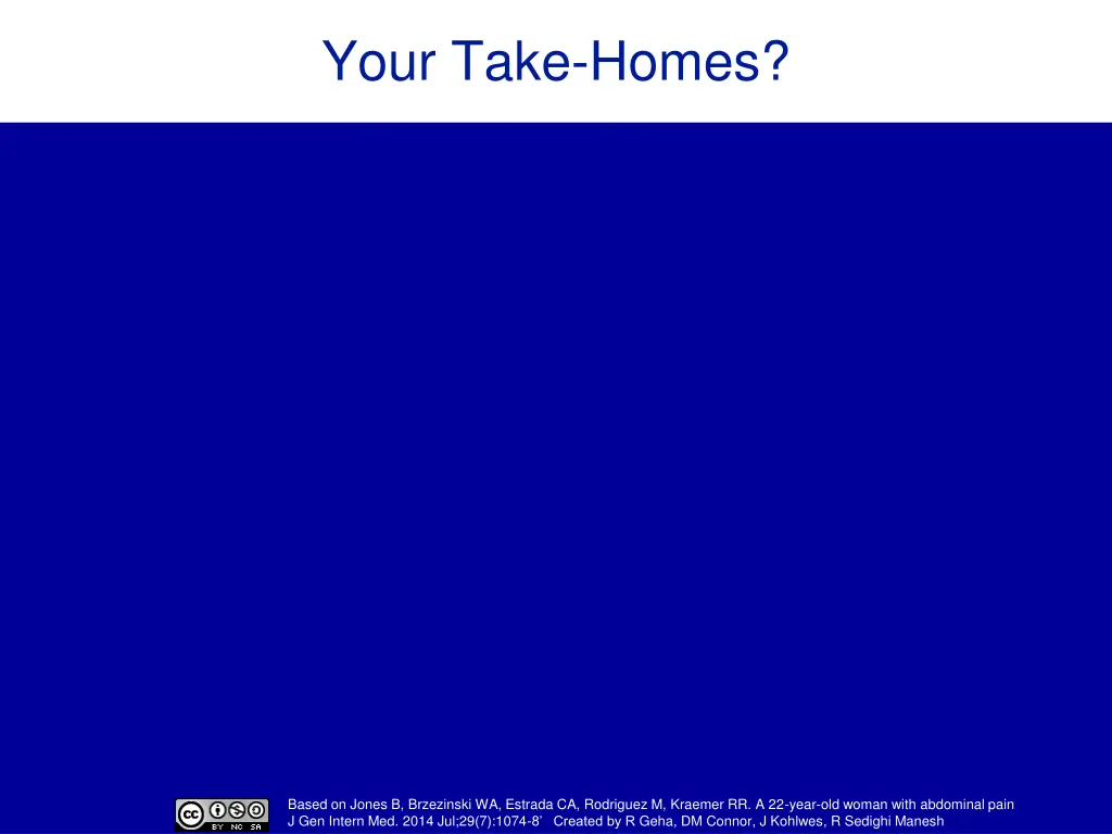 your take homes
